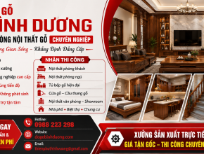 Đồ Gỗ Chơn Thành – Thiết Kế &amp; Thi Công Nội Thất Gỗ Đẹp, Chất Lượng, Giá Xưởng