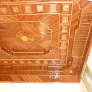 Trần nhà gỗ 8